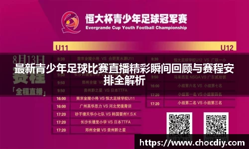 最新青少年足球比赛直播精彩瞬间回顾与赛程安排全解析